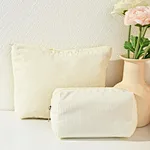 Lay flat makeup bag